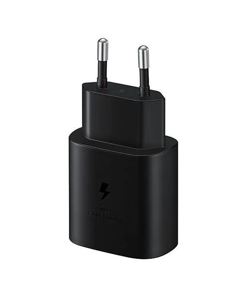 EP-TA800EBE Samsung USB-C 25W Cestovní nabíječka Black (OOB Bulk)