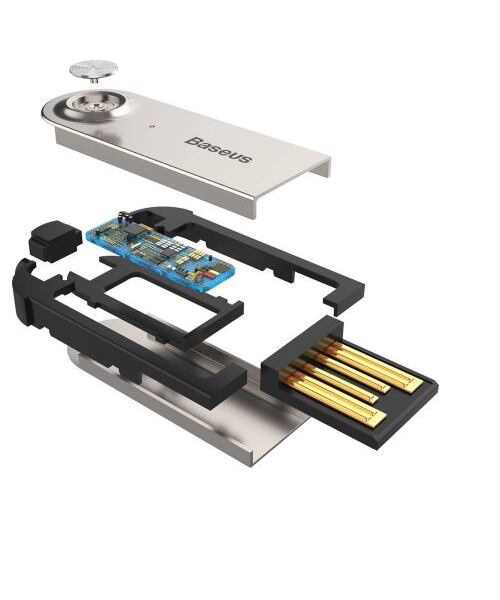 Baseus CABA01-01 Bluetooth 5.0 Adaptér do 3.5mm Jack Black