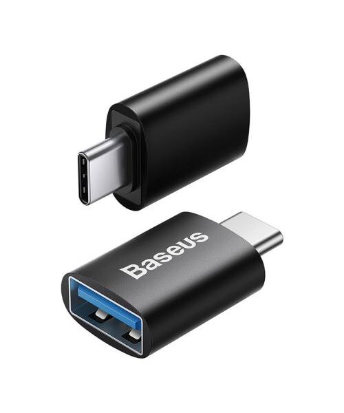 Baseus ZJJQ000001 Ingenuity Mini OTG Adaptér z USB-A na USB-C Black
