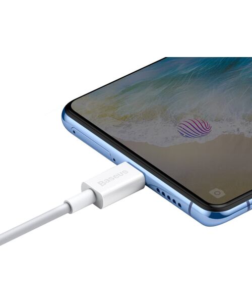 Baseus CAMYS-02 Superior Fast Charging Datový Kabel MicroUSB 2A 1m White