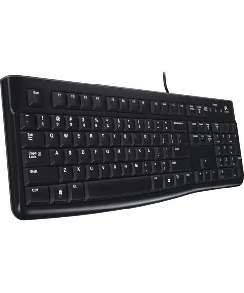 Logitech K120/Drátová USB/CZ-SK layout/Černá