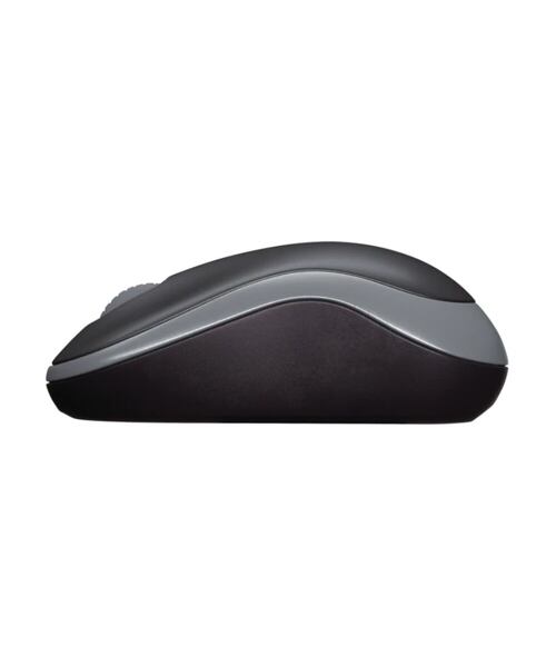 Logitech M185 nano/Kancelářská/Optická/1 000 DPI/Bezdrátová USB/Šedá