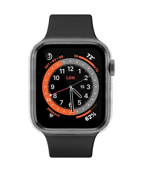 Ochranné pouzdro FIXED Pure s temperovaným sklem pro Apple Watch 42mm, čiré