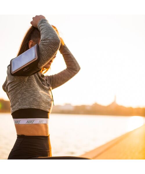 Sportovní pouzdro na ruku FIXED Armband, pro smartphony až 6.7", černý