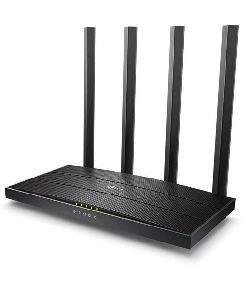 TP-Link Archer C6 v3.2 AC1200 WiFi DualBand Gb Router, 5xGb, 4xanténa