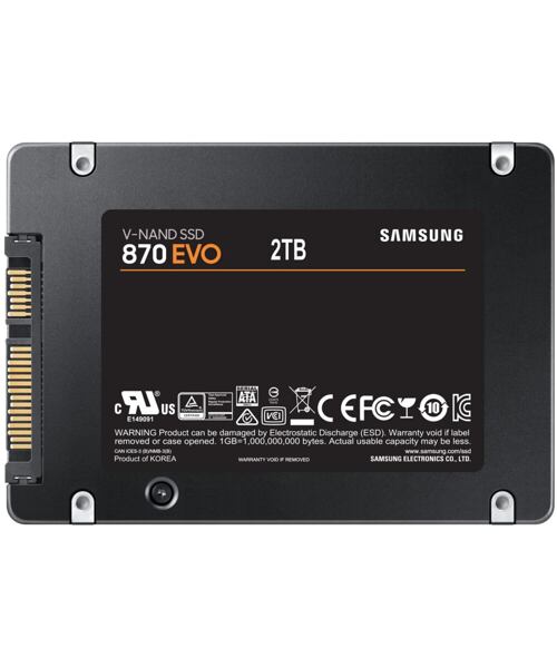 Samsung 870 EVO/2TB/SSD/2.5''/SATA/5R