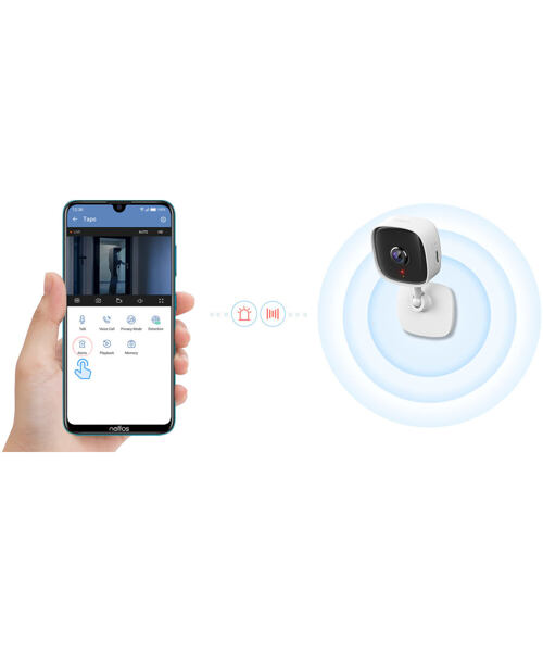 TP-LINK Tapo C100 FullHD 1080p Home Security Wi-Fi Camera, micro SD,dvoucestné audio,detekce pohybu