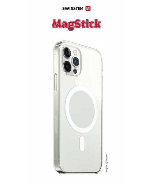 SWISSTEN CLEAR JELLY MagStick FOR IPHONE 14 PRO TRANSPARENT