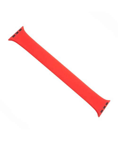 Elastický silikonový řemínek FIXED Silicone Strap pro Apple Watch 38/40/41mm, velikost L, červený