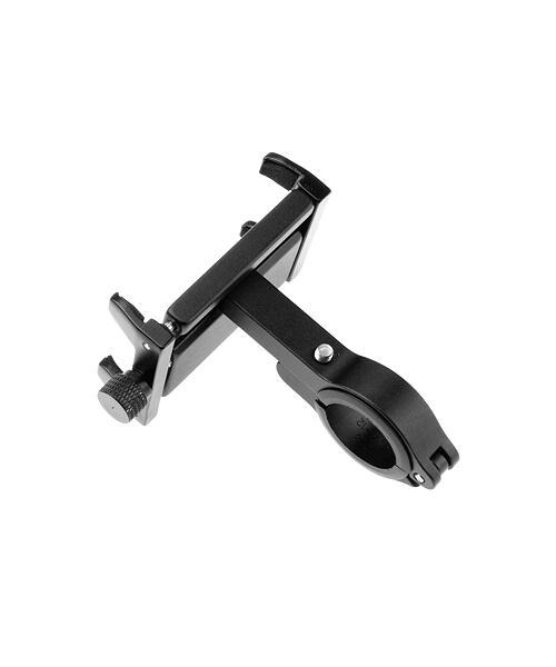 Hliníkový držák mobilního telefonu na kolo FIXED Bikee ALU, černý