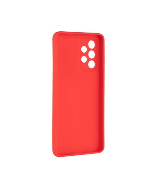 Zadní pogumovaný kryt FIXED Story pro Samsung Galaxy A33 5G, červený