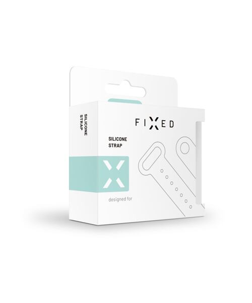 Silikonový řemínek FIXED Silicone Strap pro Xiaomi Band 7/ Mi Band 6/ Mi Band 5, růžový