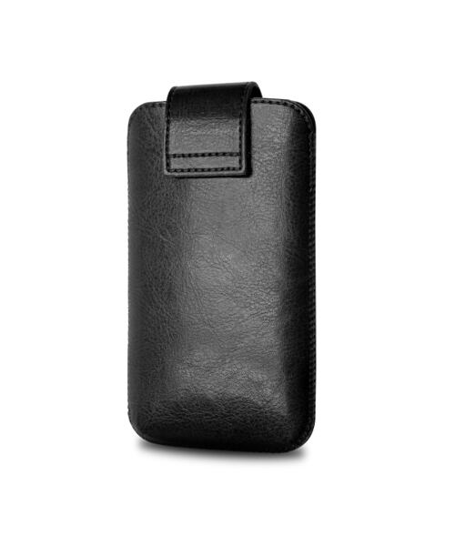 Pouzdro FIXED Sarif se zavíráním, PU kůže, velikost 4XL, černé