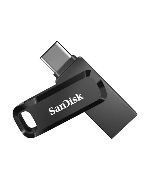 SanDisk Ultra Dual Drive Go/512GB/USB 3.1/USB-A + USB-C/Černá