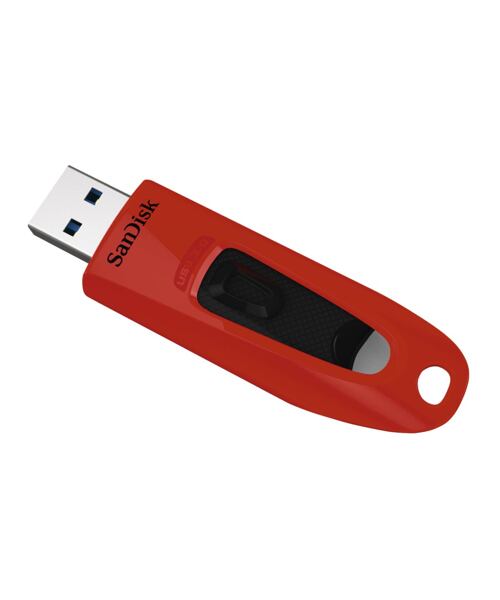 SanDisk Ultra/64GB/USB 3.0/USB-A/Červená