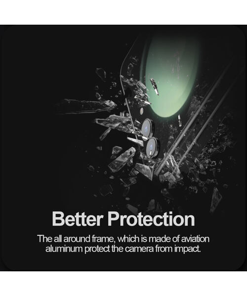 Nillkin CLRFilm Camera Tvrzené Sklo pro Samsung Galaxy Z Flip 5 5G Black