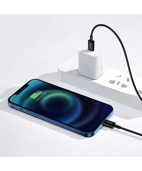 Baseus CATLYS-A01 Superior Fast Charging Datový Kabel USB-C to Lightning  20W 1m Black