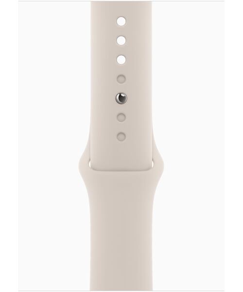 Apple Watch SE (2023) Cellular 44mm M/L Starlight Aluminum Case with Starlight Sport Band