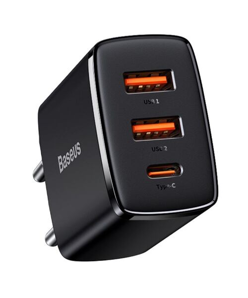 Baseus CCXJ-E01 Compact Quick Nabíječka USB-C 30W Black