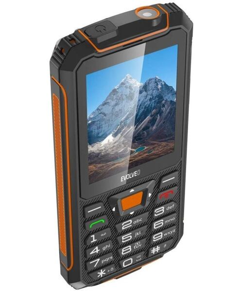 EVOLVEO StrongPhone Z6 Black Orange