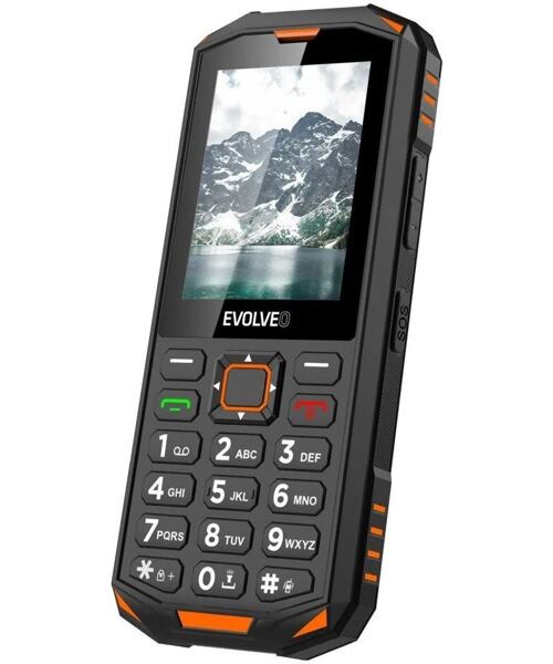 EVOLVEO StrongPhone X5 Dual SIM Black Orange