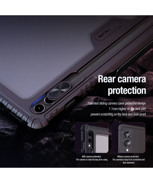 Nillkin Bumper PRO Protective Stand Case Multi-angle pro Samsung Galaxy Tab S9 Ultra/S10 Ultra Black