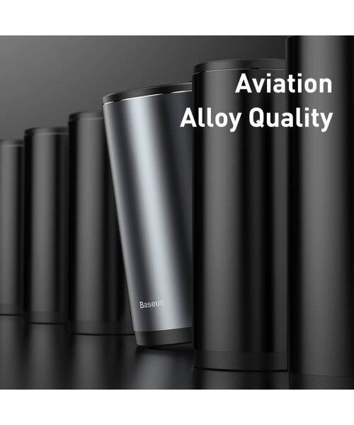 Baseus Car Tool Gentleman Style Vehicle-mounted Trash Can (with Bag 1 roll/30) Black (CRLJT-01)