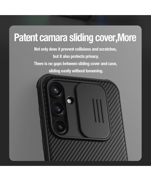 Nillkin CamShield PRO Zadní Kryt pro Samsung Galaxy A35 5G Black