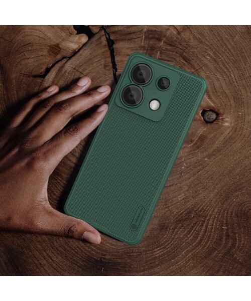 Nillkin Super Frosted PRO Zadní Kryt pro Xiaomi Redmi Note 13 Pro 5G/Poco X6 5G Deep Green