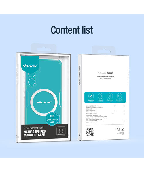 Nillkin Nature TPU PRO Magnetic Kryt pro Samsung Galaxy A55 5GTransparent