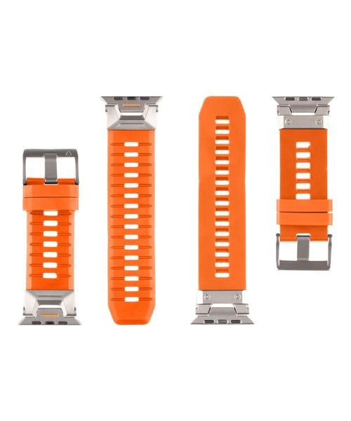 Tactical Tough Band pro Apple Watch Ultra Safety Orange