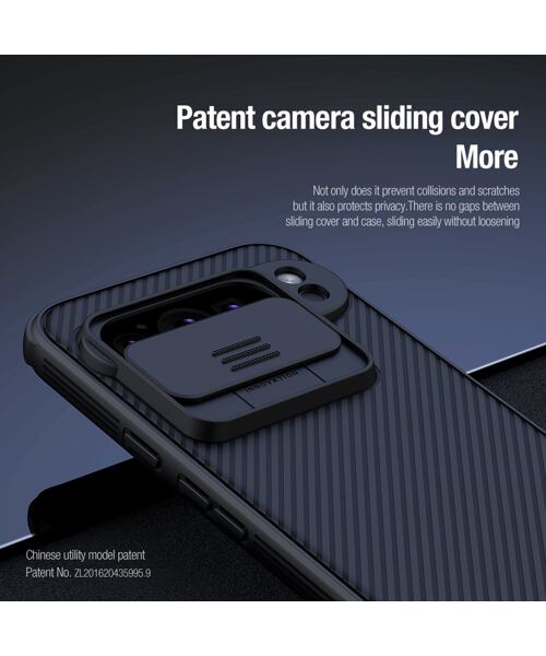 Nillkin CamShield PRO Zadní Kryt pro Google Pixel 9 Pro Black