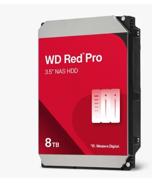 WESTERN DIGITAL HDD 8TB WD8005FFBX Red Pro 256MB
