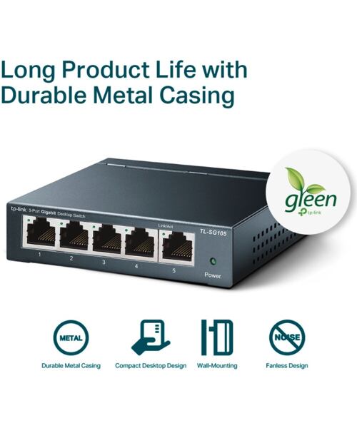 TP-Link TL-SG105 5x Gigabit Desktop Switch