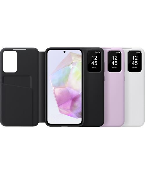 EF-ZA356CVE Samsung Smart View Pouzdro pro Galaxy A35 5G Lavender