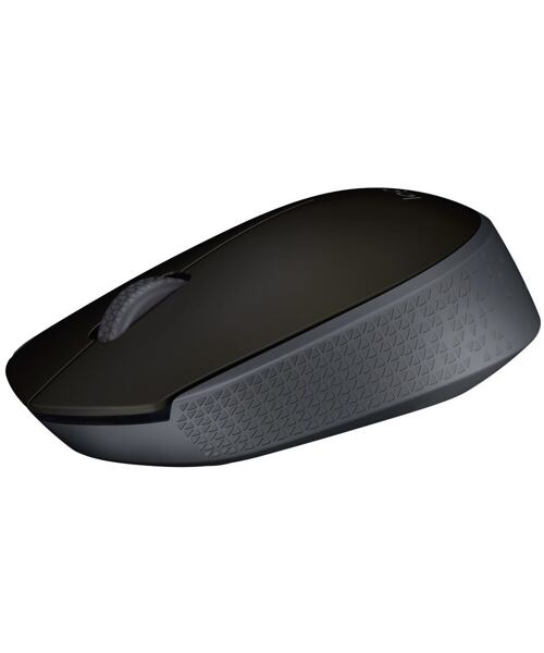 Logitech M171/Cestovní/Optická/1 000 DPI/Bezdrátová USB/Černá-šedá