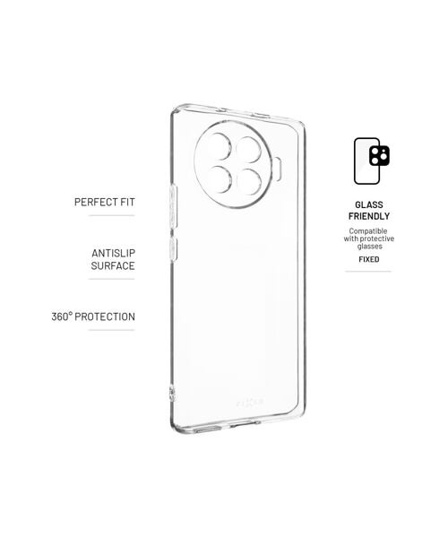TPU gelový kryt FIXED Story pro Tecno Spark 20 Pro+, čirý