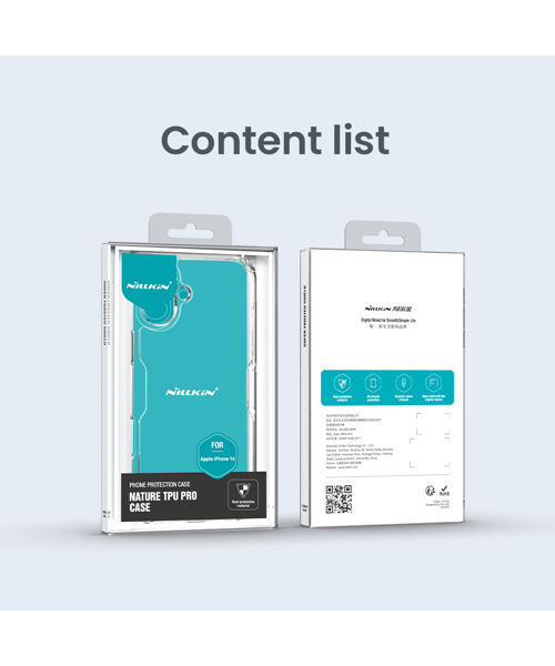 Nillkin Nature TPU PRO Kryt pro Apple iPhone 16 Transparent