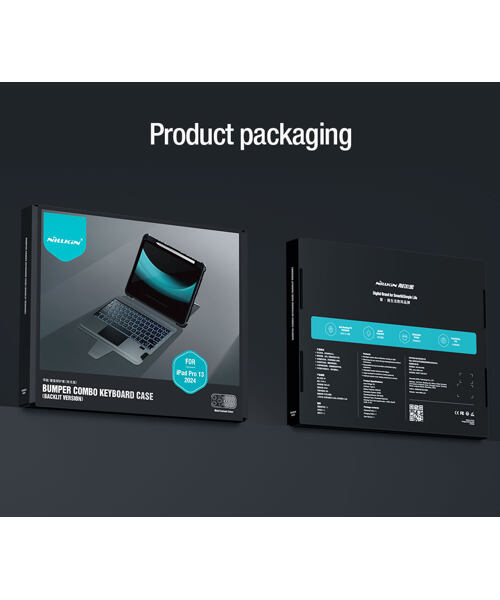 Nillkin Bumper Combo Keyboard Case (Backlit Version) pro iPad Pro 13 2024 Black