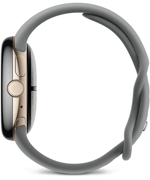 Google Pixel Watch 3 41mm Champagne Gold Aluminum Case/Hazel Active Band