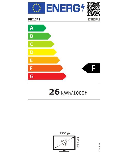 27'' LED Philips 275E2FAE- QHD,IPS,HDMI 2x,DP,repro
