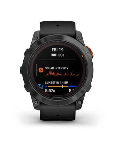 Garmin fenix7X PRO Solar Edition/ Gray / Black Band