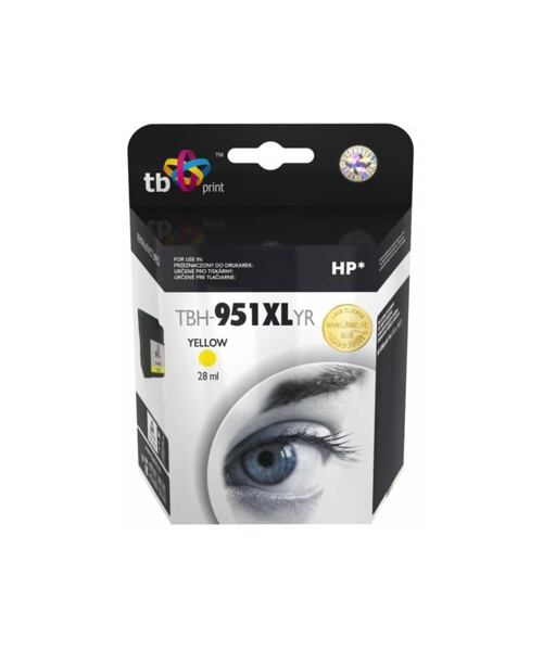 Ink. kazeta TB komp. s HP CN048AE Ye, ref.