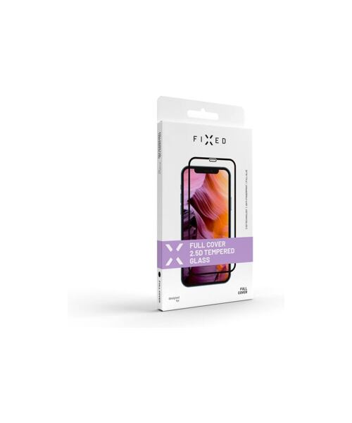 Ochranné tvrzené sklo FIXED Full-Cover pro Infinix Note 40 5G, černé