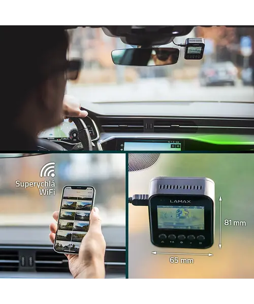 LAMAX F10 GPS 4K kamera do auta