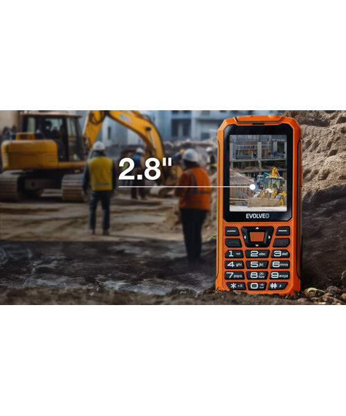 EVOLVEO StrongPhone Z6 Dual SIM Orange