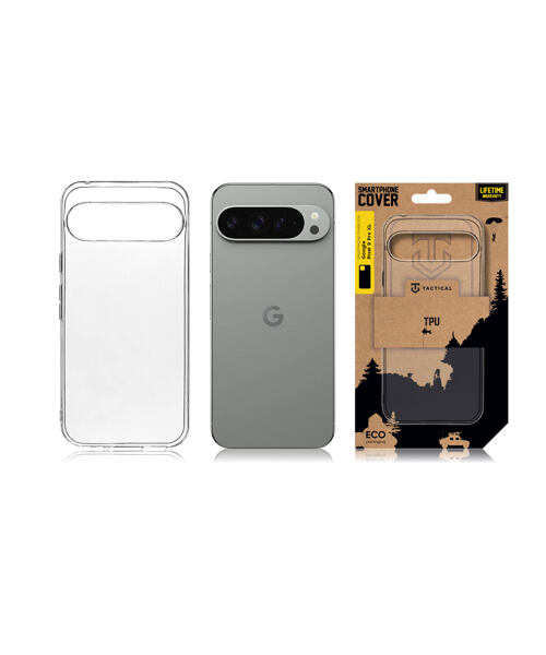 Tactical TPU Kryt pro Google Pixel 9 Pro XL Transparent