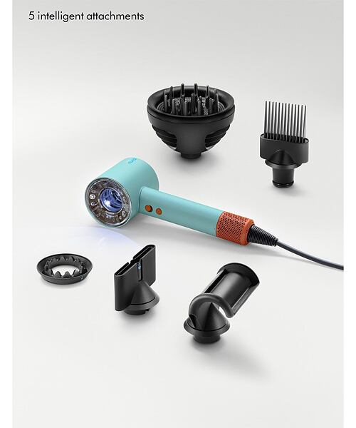 Dyson HD16 Supersonic Nural Hair Dryer Ceramic patina/Topaz orange