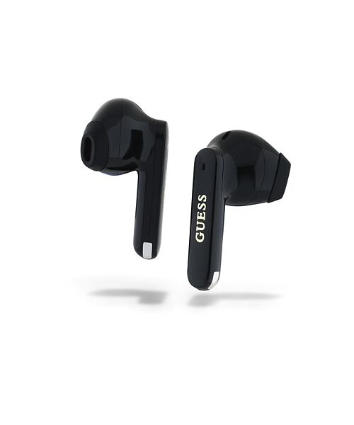 Guess Elongated Metallic ENC TWS Bezdrátová Sluchátka Black