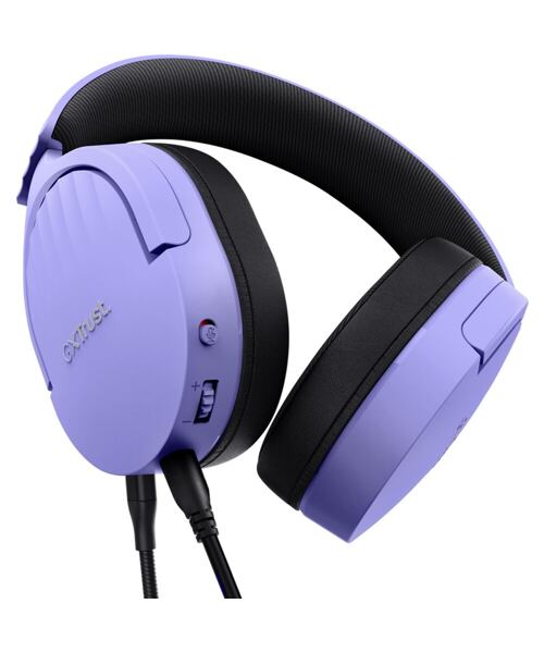 Trust Gaming GXT 489P Fayzo/Stereo/Jack/Drát/Fialová